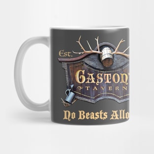 Gaston's Tavern Sign Mug